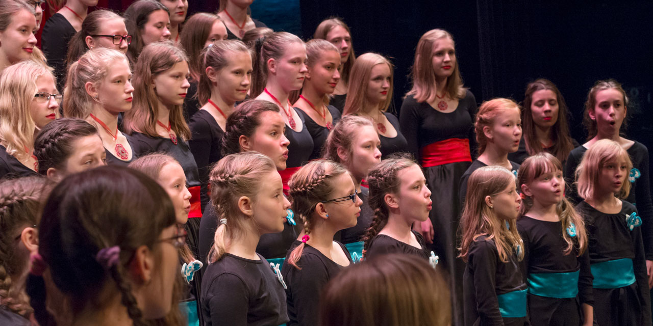 Blick in einen Kinderchor